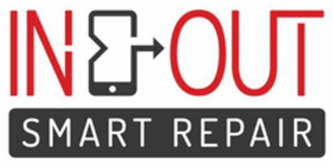 IN & OUT SMART REPAIR Logo (USPTO, 06/02/2015)