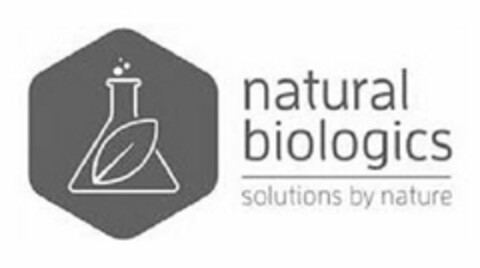 NATURAL BIOLOGICS SOLUTIONS BY NATURE Logo (USPTO, 08/21/2015)