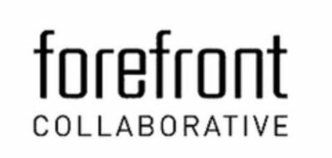 FOREFRONT COLLABORATIVE Logo (USPTO, 28.08.2015)