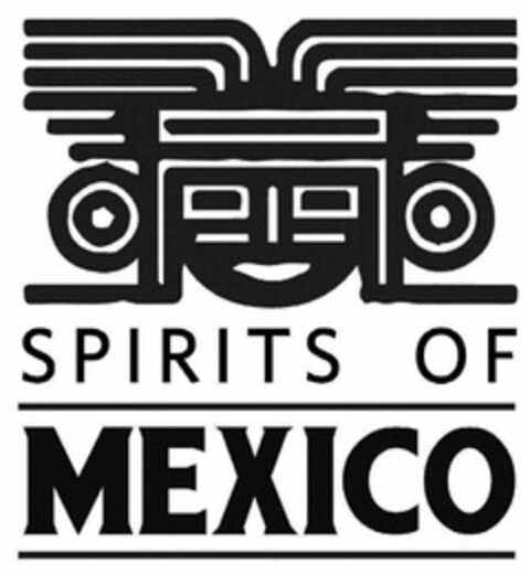 SPIRITS OF MEXICO Logo (USPTO, 30.09.2015)