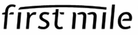 FIRST MILE Logo (USPTO, 16.11.2015)