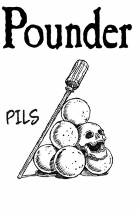 POUNDER PILS Logo (USPTO, 12.01.2016)