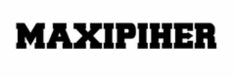 MAXIPIHER Logo (USPTO, 08.04.2016)