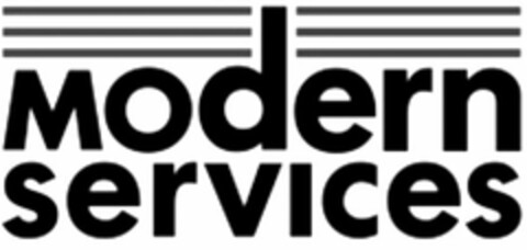 MODERN SERVICES Logo (USPTO, 29.08.2016)