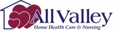 ALL VALLEY HOME HEALTH CARE & NURSING Logo (USPTO, 09/29/2016)