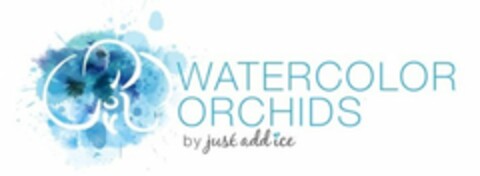 WATERCOLOR ORCHIDS BY JUST ADD ICE Logo (USPTO, 17.03.2017)