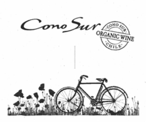 CONO SUR GRAPES ORGANICALLY GROWN Logo (USPTO, 10.04.2017)