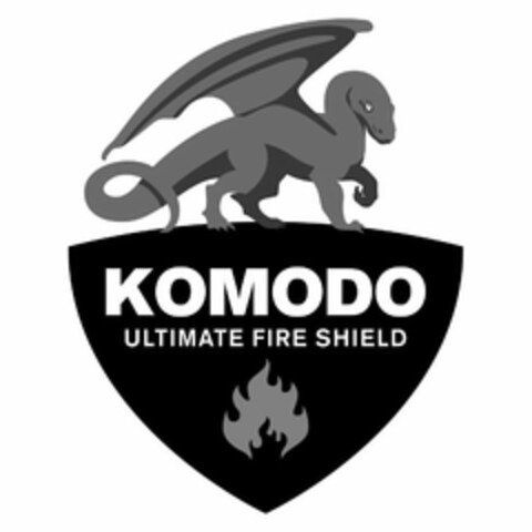 KOMODO ULTIMATE FIRE SHIELD Logo (USPTO, 03.08.2017)