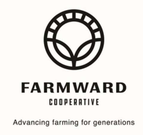 FARMWARD COOPERATIVE ADVANCING FARMING FOR GENERATIONS Logo (USPTO, 21.08.2017)