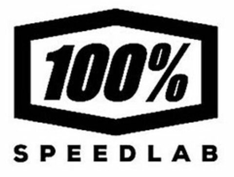 100% SPEEDLAB Logo (USPTO, 08.12.2017)