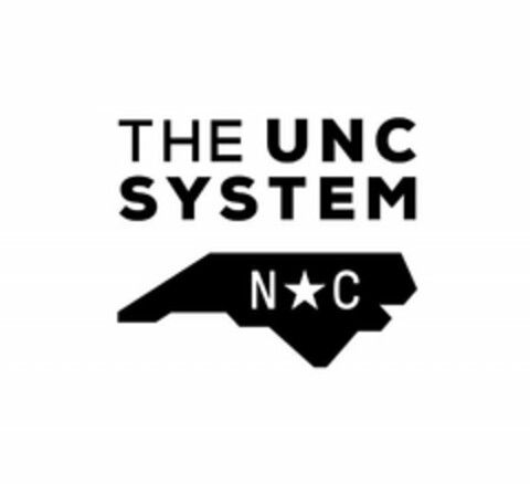 THE UNC SYSTEM NC Logo (USPTO, 02/21/2018)