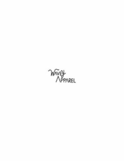 WAVEY APPAREL Logo (USPTO, 28.02.2018)