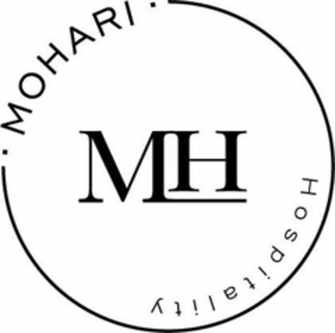 MH MOHARI HOSPITALITY Logo (USPTO, 04/09/2018)