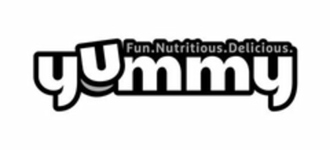 YUMMY FUN.NUTRITIOUS.DELICIOUS. Logo (USPTO, 28.12.2018)