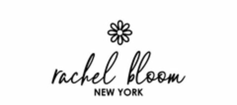 RACHEL BLOOM NEW YORK Logo (USPTO, 03/11/2019)