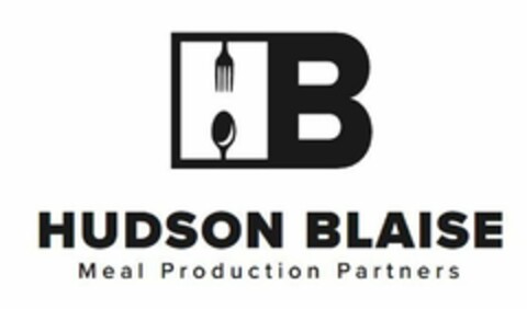 HB HUDSON BLAISE MEAL PRODUCTION PARTNERS Logo (USPTO, 16.07.2019)