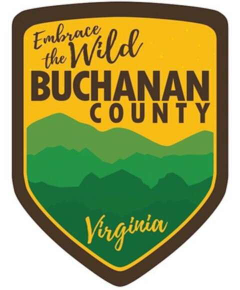 EMBRACE THE WILD BUCHANAN COUNTY VIRGINIA Logo (USPTO, 26.11.2019)