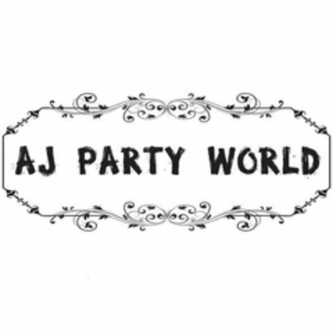 AJ PARTY WORLD Logo (USPTO, 03.12.2019)