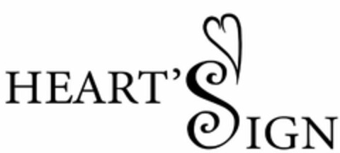 HEART'S SIGN Logo (USPTO, 19.01.2020)