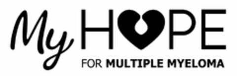 MYHOPE FOR MULTIPLE MYELOMA Logo (USPTO, 28.05.2020)