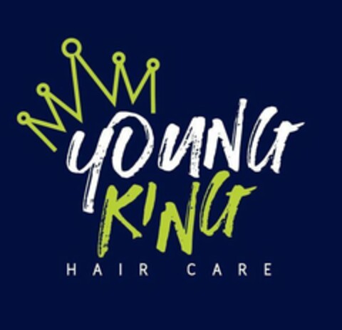 YOUNG KING HAIR CARE Logo (USPTO, 24.06.2020)