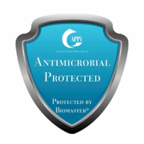 APPI ASSOCIATED PRINTING PRODUCTIONS INC. ANTIMICROBIAL PROTECTED AND POWERED BY BIOMASTER Logo (USPTO, 08/13/2020)