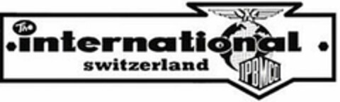 THE INTERNATIONAL SWITZERLAND IPBMCO Logo (USPTO, 20.02.2009)