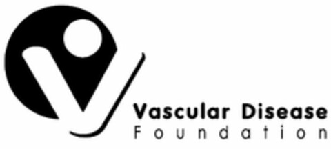 V VASCULAR DISEASE FOUNDATION Logo (USPTO, 23.02.2009)