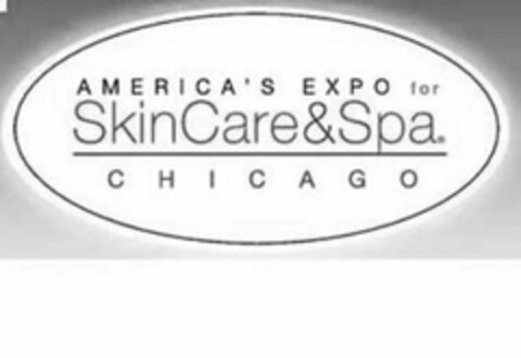 AMERICA'S EXPO FOR SKIN CARE & SPA CHICAGO Logo (USPTO, 10.03.2009)