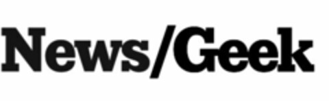 NEWS/GEEK Logo (USPTO, 08/31/2009)