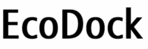 ECODOCK Logo (USPTO, 29.09.2009)