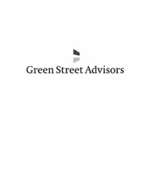 GREEN STREET ADVISORS Logo (USPTO, 05/20/2010)