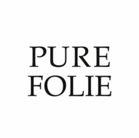 PURE FOLIE Logo (USPTO, 10.11.2010)