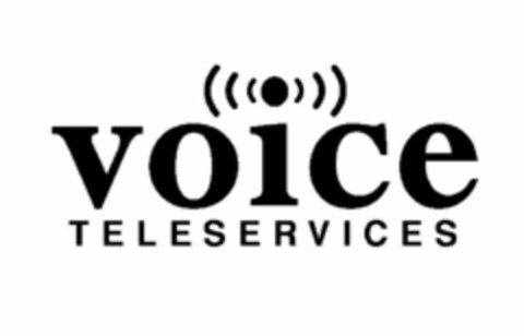 VOICE TELESERVICES Logo (USPTO, 31.03.2011)