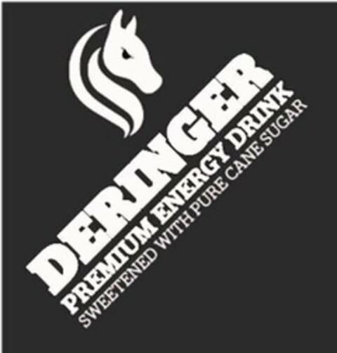 DERINGER PREMIUM ENERGY DRINK SWEETENED WITH PURE CANE SUGAR Logo (USPTO, 06/01/2011)