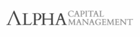 ALPHA CAPITAL MANAGEMENT Logo (USPTO, 11.07.2011)