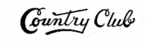 COUNTRY CLUB Logo (USPTO, 16.08.2011)