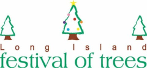 LONG ISLAND FESTIVAL OF TREES Logo (USPTO, 02.11.2011)