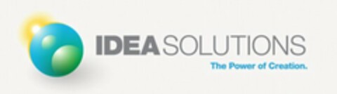 IDEA SOLUTIONS THE POWER OF CREATION Logo (USPTO, 06.02.2012)