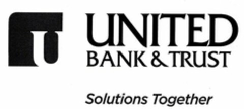 U UNITED BANK & TRUST SOLUTIONS TOGETHER Logo (USPTO, 20.03.2012)