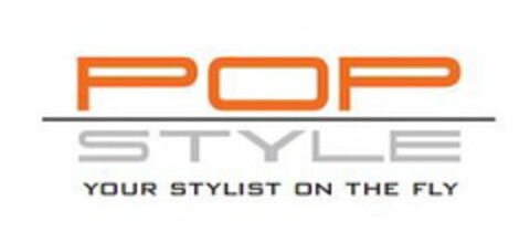 POP STYLE YOUR STYLIST ON THE FLY Logo (USPTO, 30.07.2012)