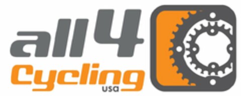 ALL 4 CYCLING USA Logo (USPTO, 24.09.2013)