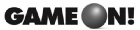 GAME ON! Logo (USPTO, 09/26/2013)