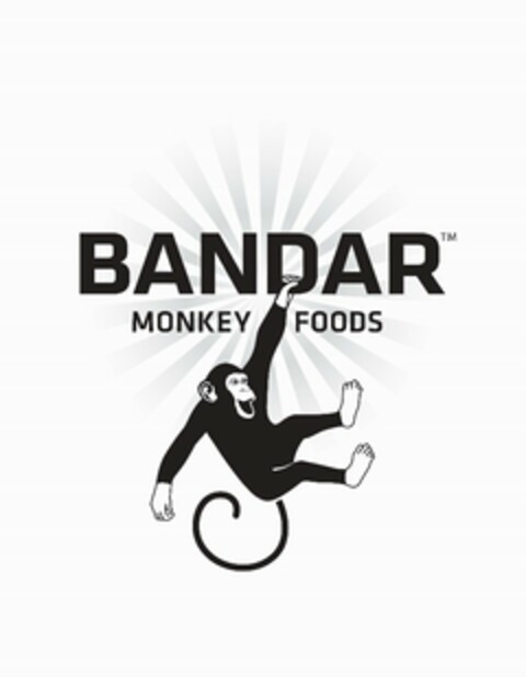 BANDAR MONKEY FOODS Logo (USPTO, 10/18/2013)