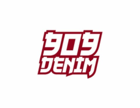 909 DENIM Logo (USPTO, 08.11.2013)