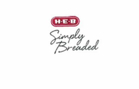 H·E·B SIMPLY BREADED Logo (USPTO, 06/27/2014)