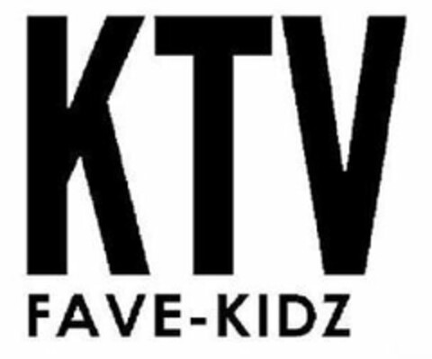 KTV FAVE-KIDZ Logo (USPTO, 12/22/2014)