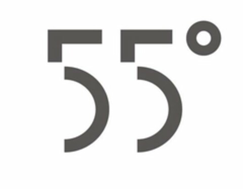 55 DEGREE Logo (USPTO, 10.01.2015)