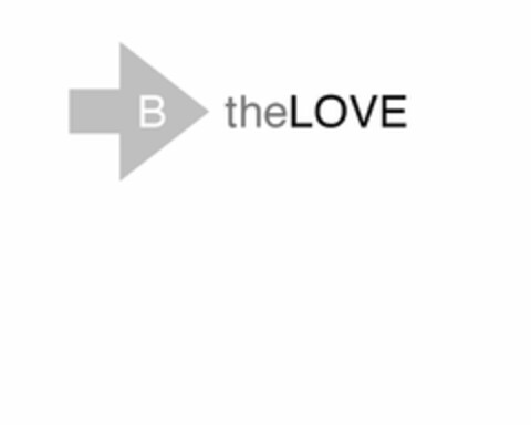B THELOVE Logo (USPTO, 06.02.2015)