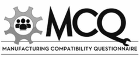 MCQ MANUFACTURING COMPATIBILITY QUESTIONNAIRE Logo (USPTO, 18.03.2015)